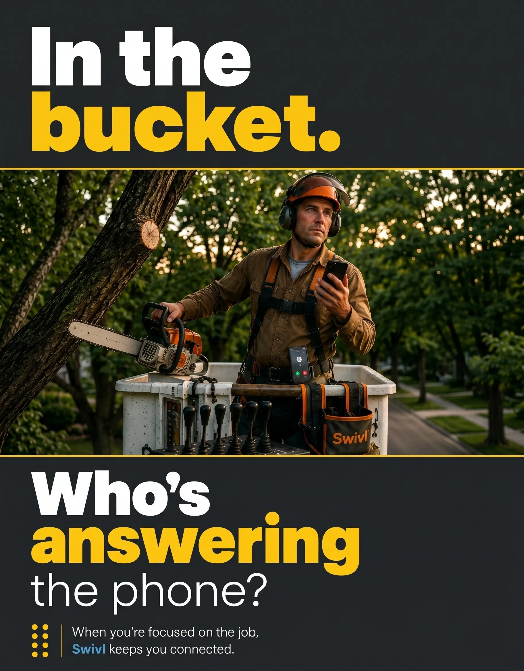 In the Bucket at 6 PM — Who's Answering Your Phone?