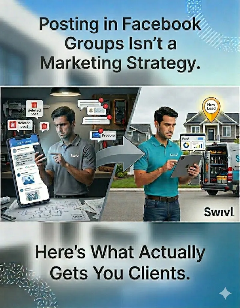 Posting in Facebook Groups Isn't a Marketing Strategy. Here's What Actually Gets You Clients.
