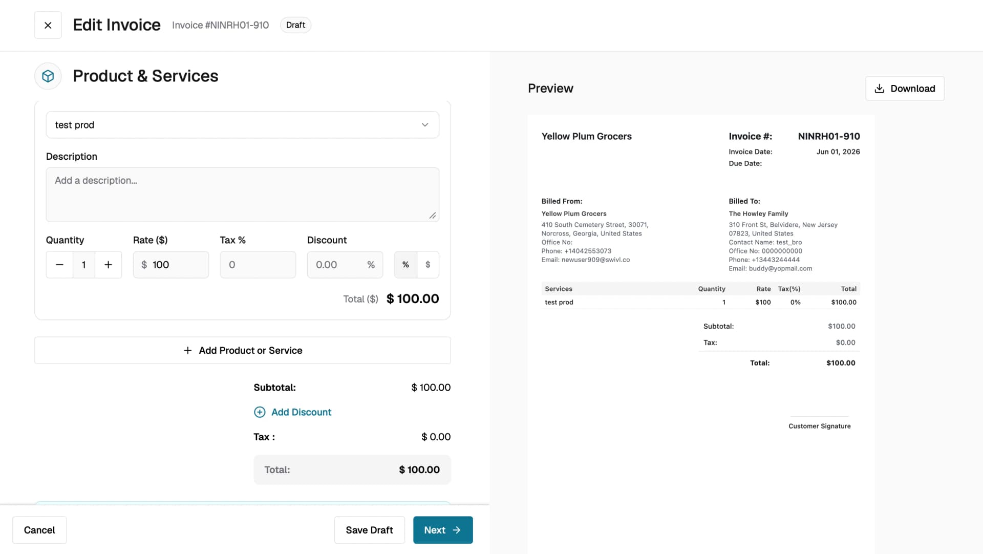 invoice-tax-details