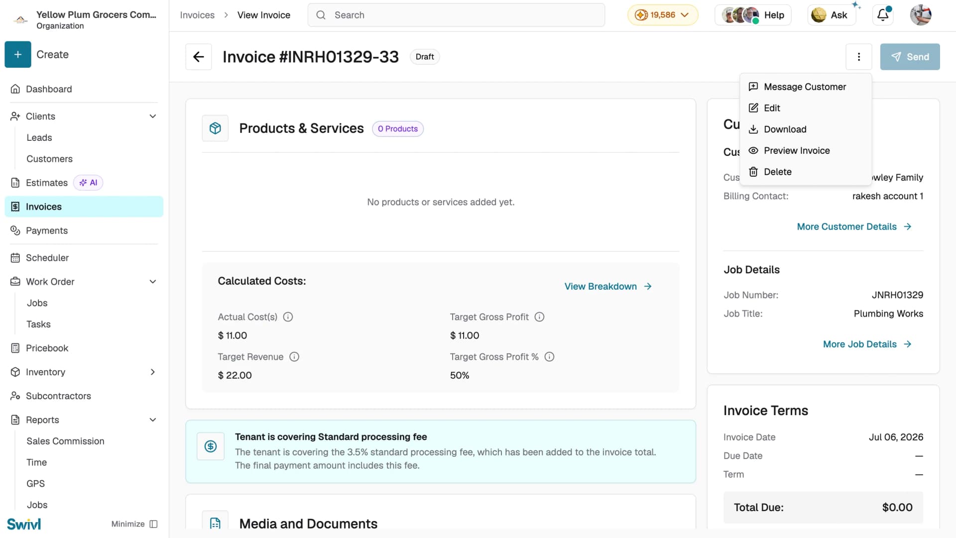 invoice