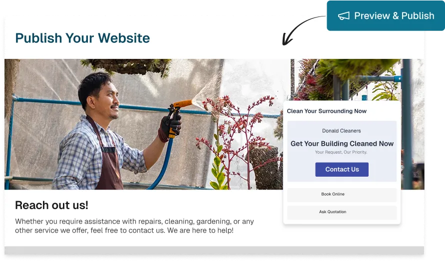 Free website builder