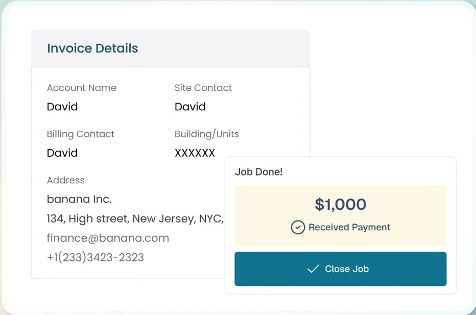 Invoicing & billing in Swivl for HVAC