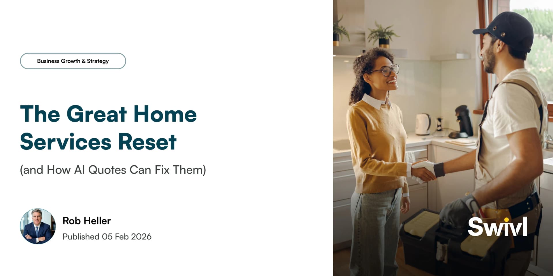 Home owner greeted by field tech