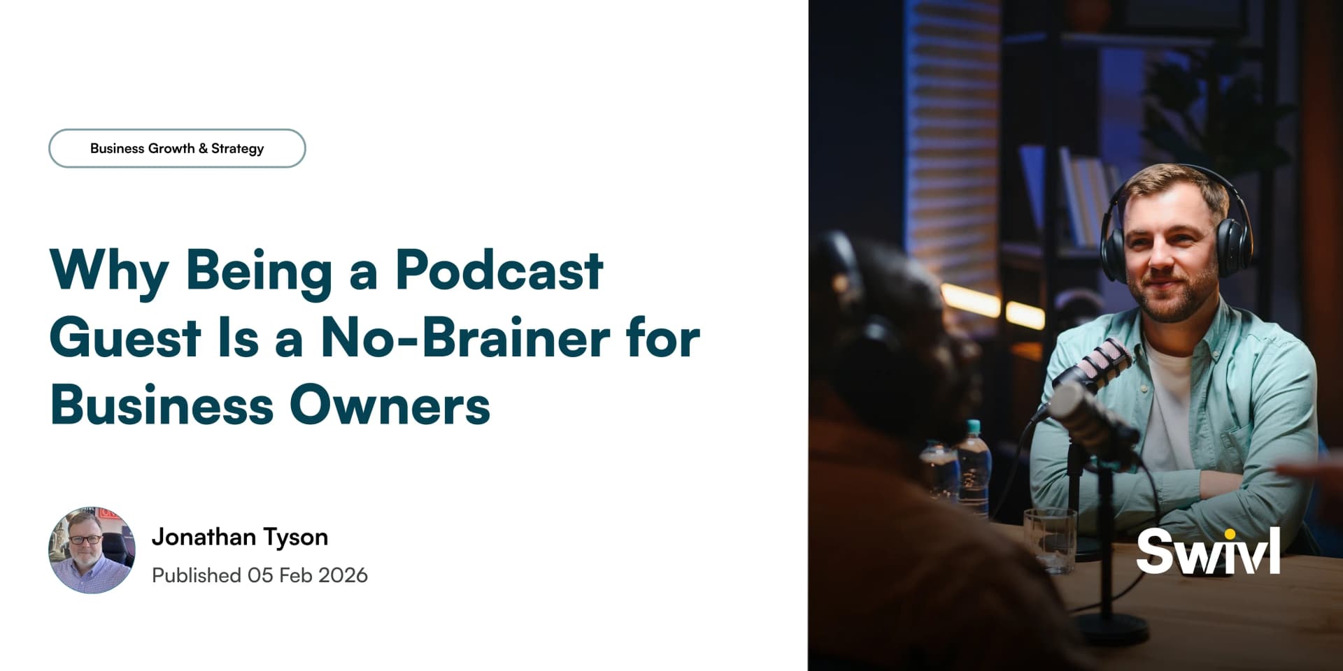 Field tech being part of podcast