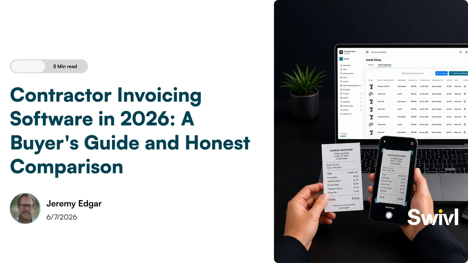 Contractor Invoicing Software: A 2026 Buyer's Guide to Job Billing