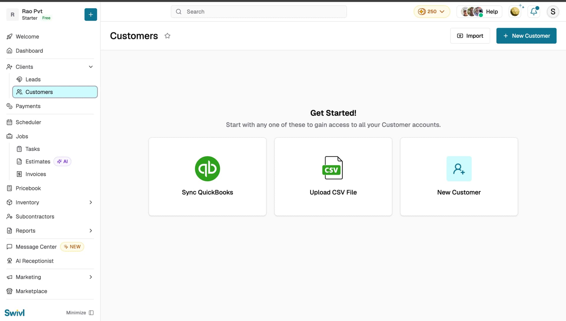 create-customers