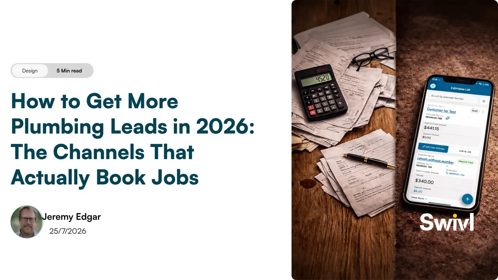 How to Get More Plumbing Leads in 2026: The Channels That Actually Book Jobs