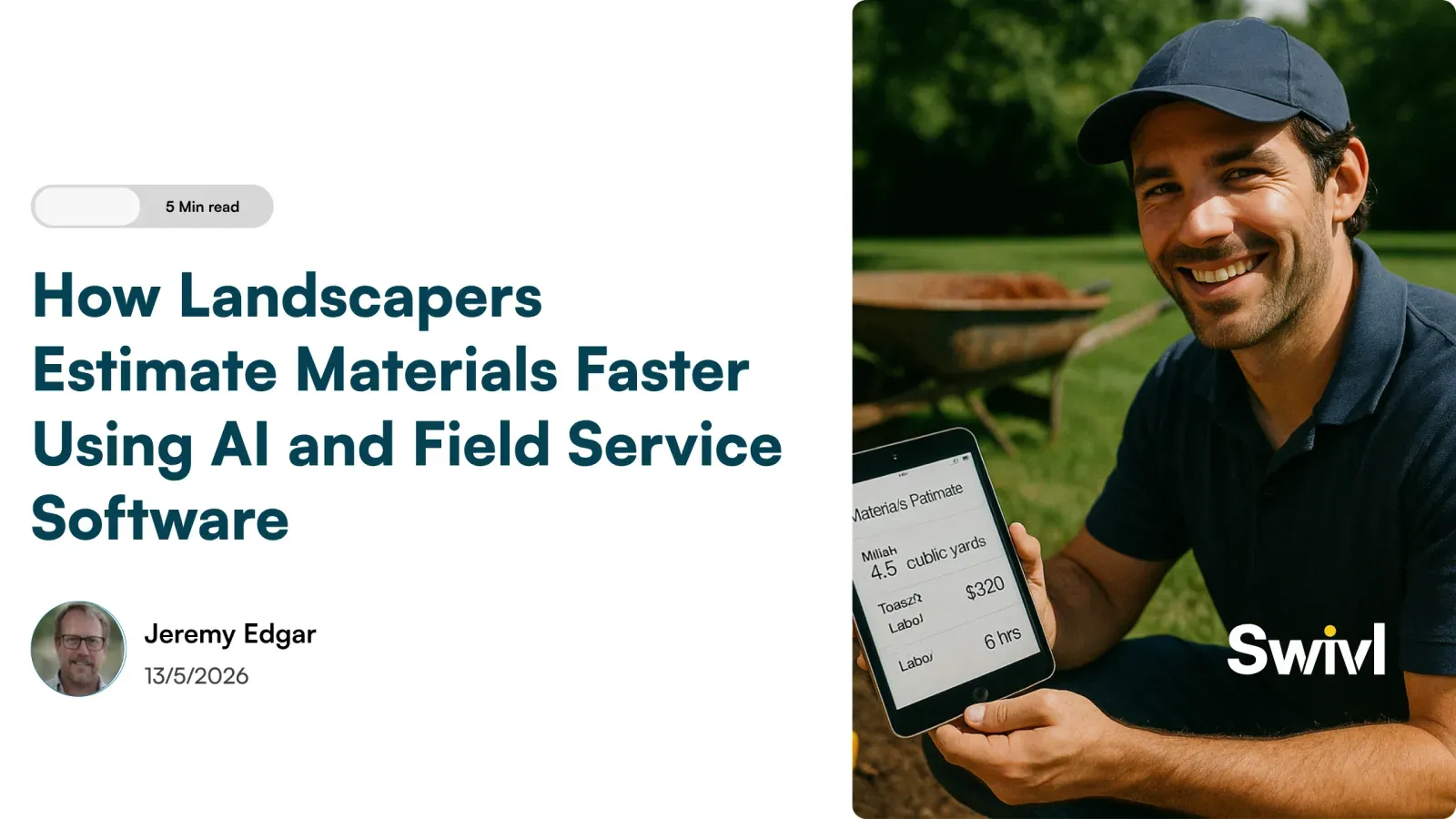 How Landscapers Estimate Materials: Mulch Math to Automated Estimating