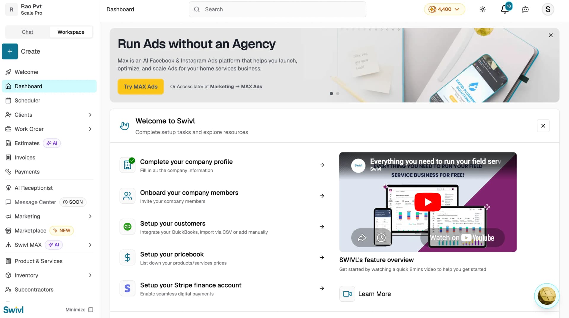 start-page