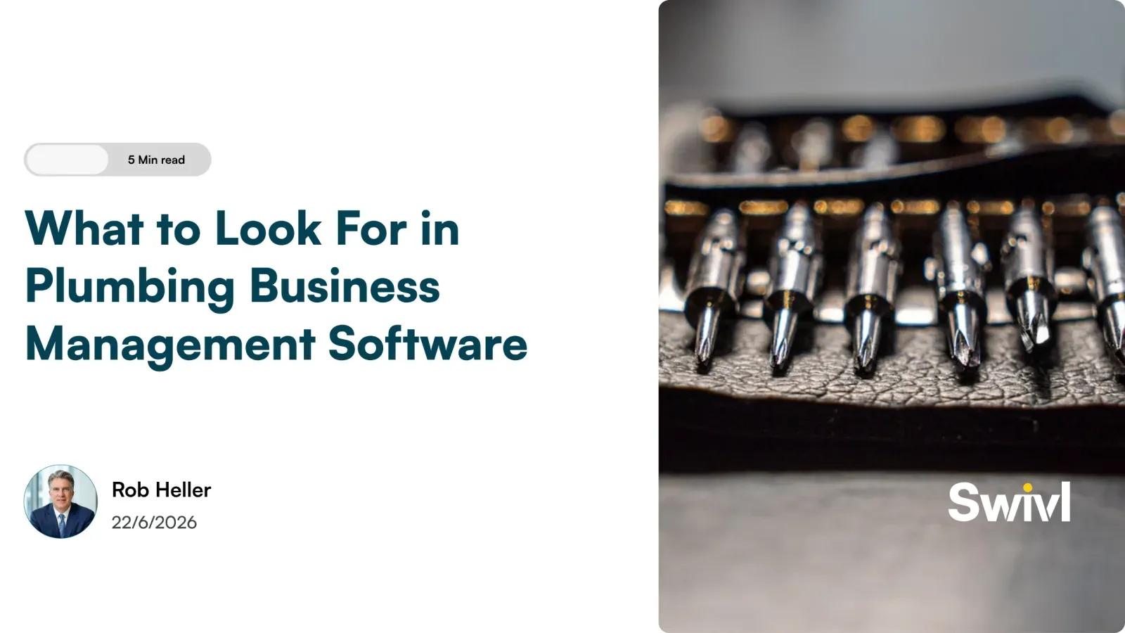 Plumber Business Management Software: What to Look For (and What to Skip)