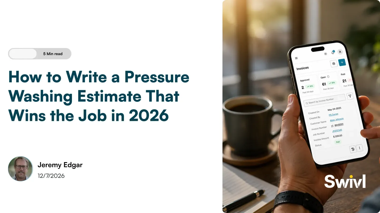 How to Write a Pressure Washing Estimate That Wins the Job in 2026