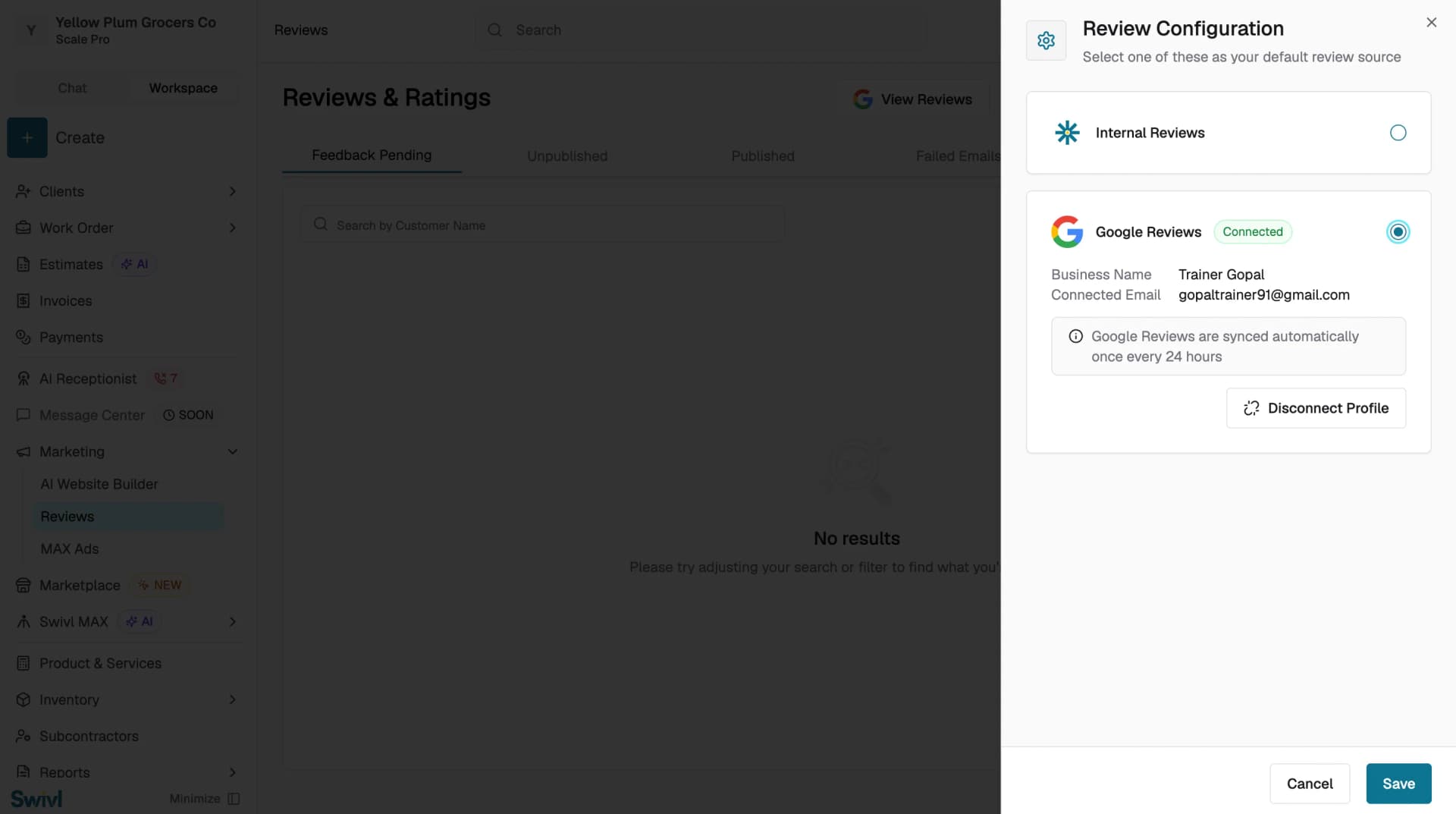 review-config