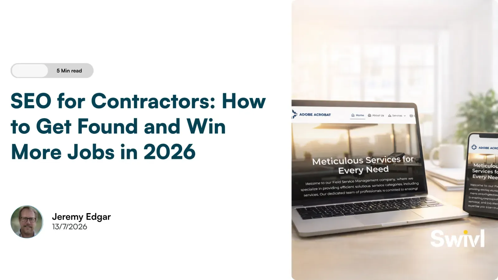 SEO for Contractors: How to Get Found and Win More Jobs in 2026