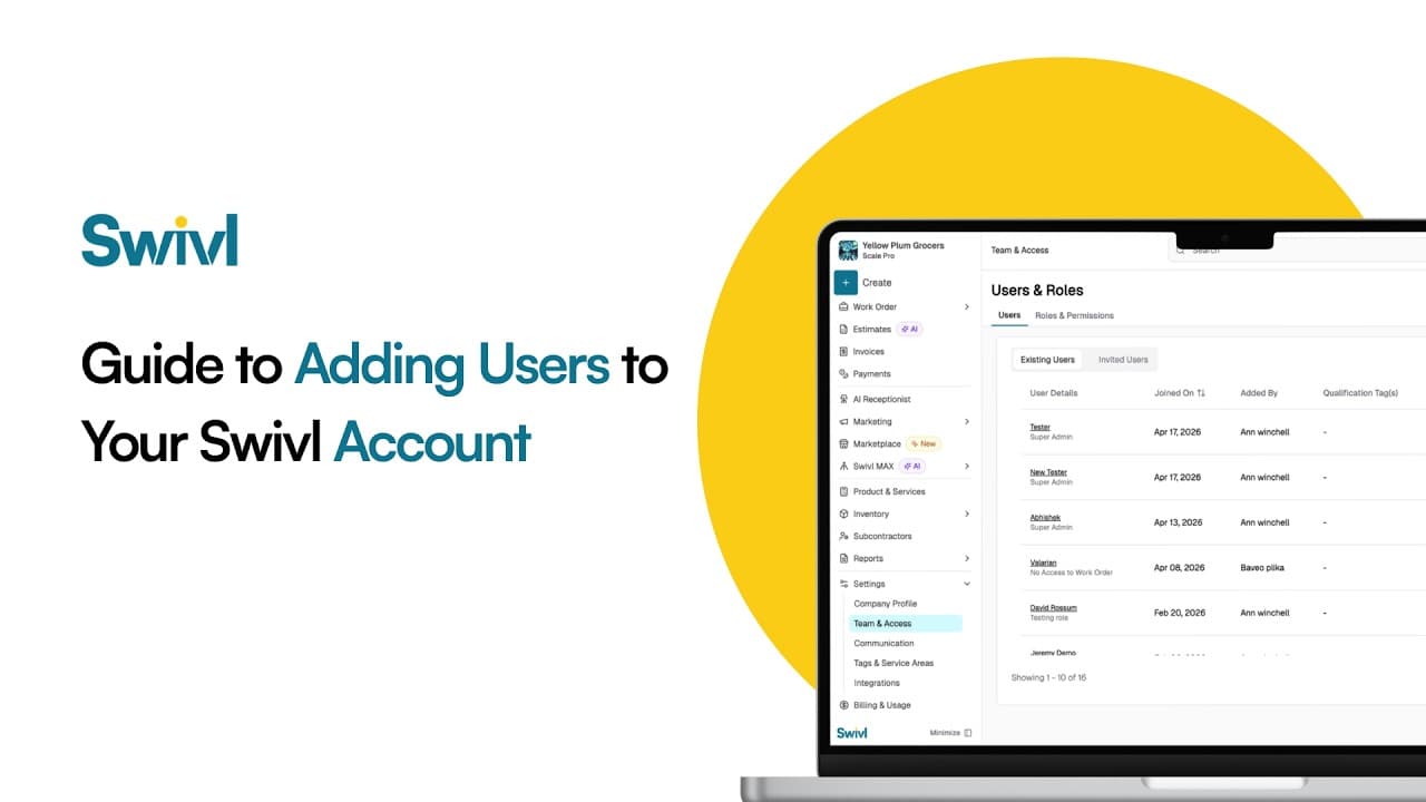 Guide to Adding Users to Your Swivl Account