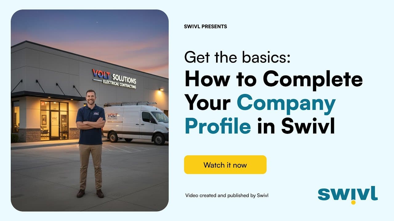How to Set Up Your Company Profile, Services & Service Area