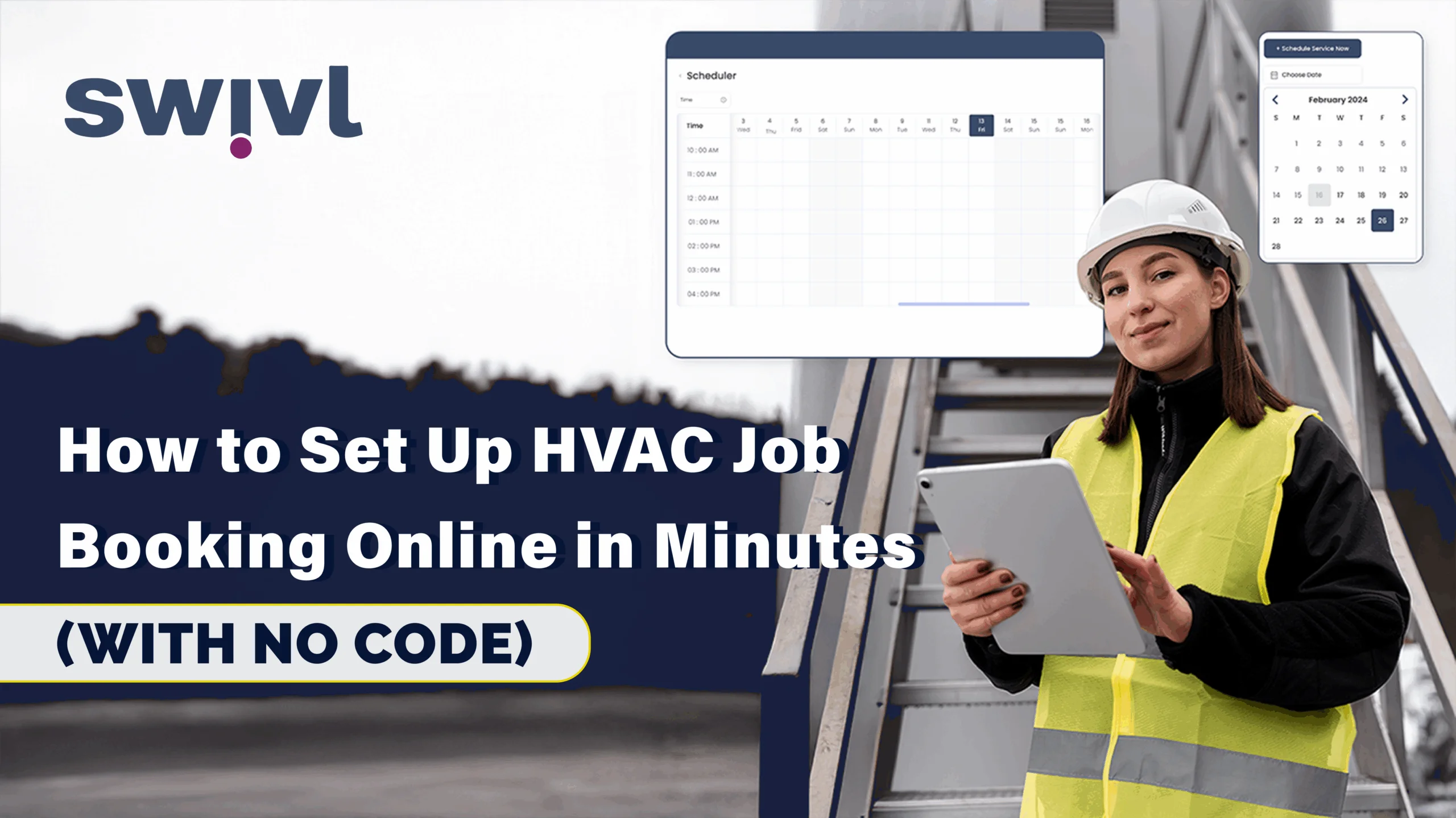 How to Set Up HVAC Job Booking Online in Minutes (With No Code)