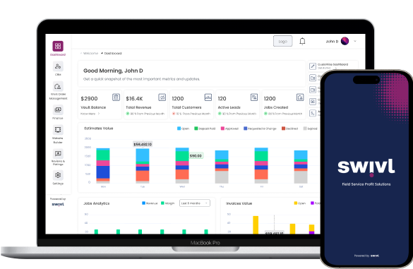 Swivl Software dashboard