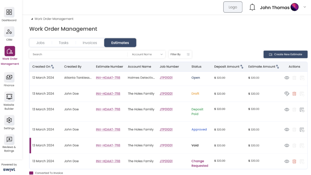 work order management